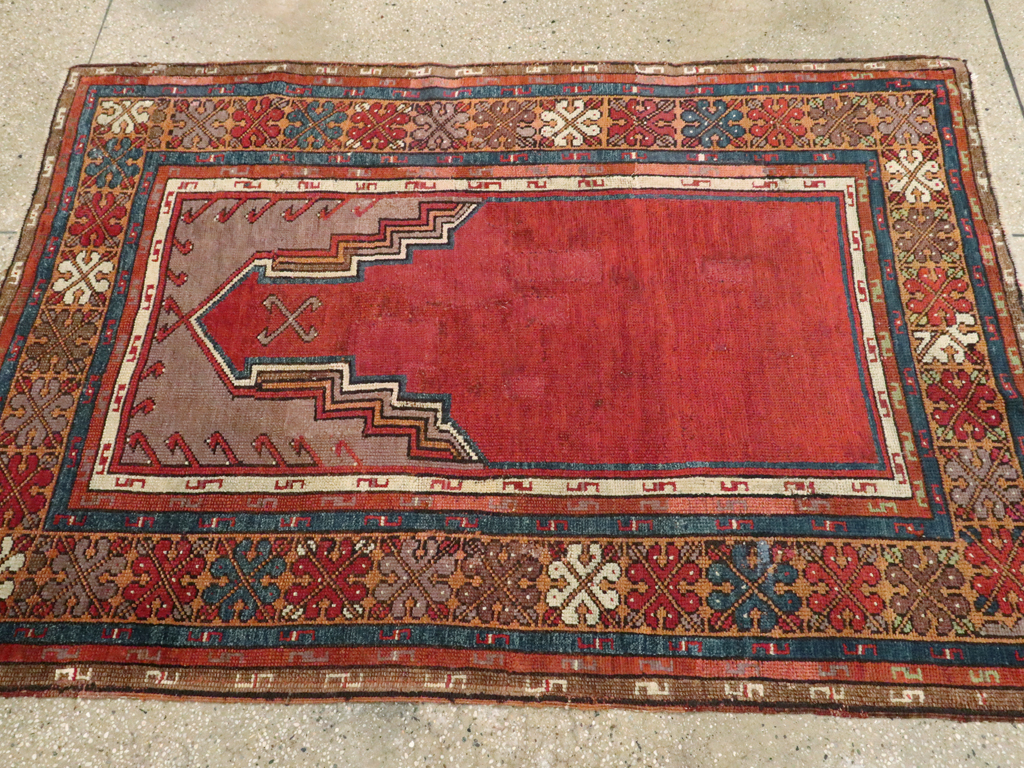 Antique Turkish Anatolian Rug, No.20546 - Staging