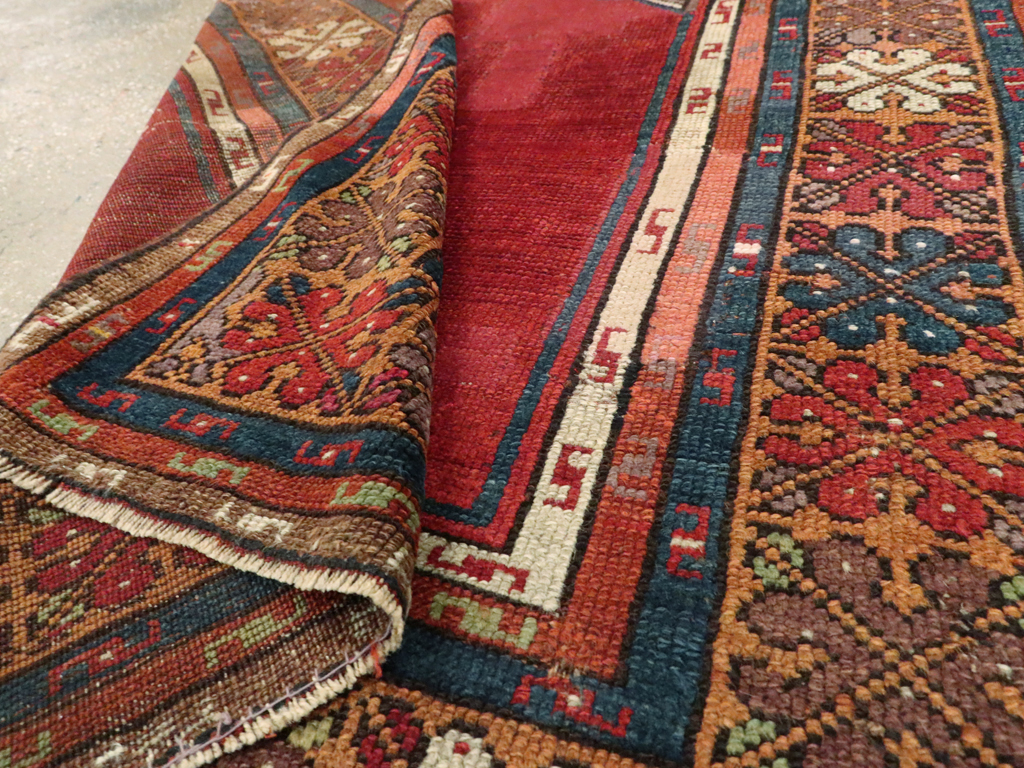Antique Turkish Anatolian Rug, No.20546 - Staging