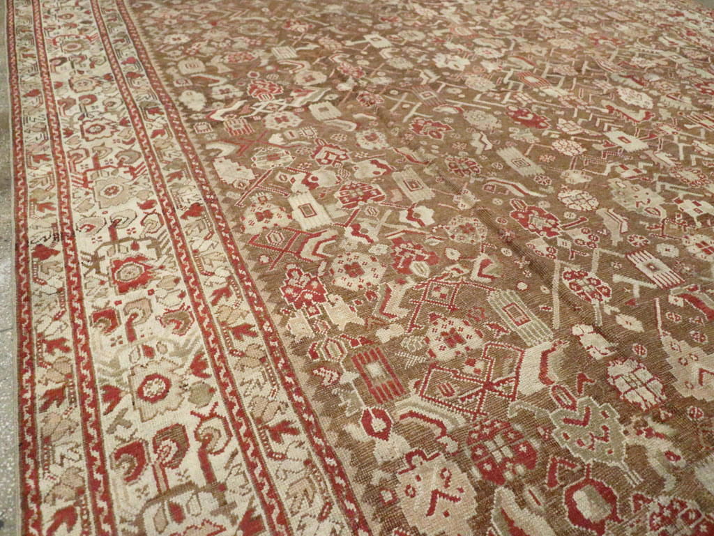 Antique Turkish Ghiordes Carpet, No.20553 - Staging
