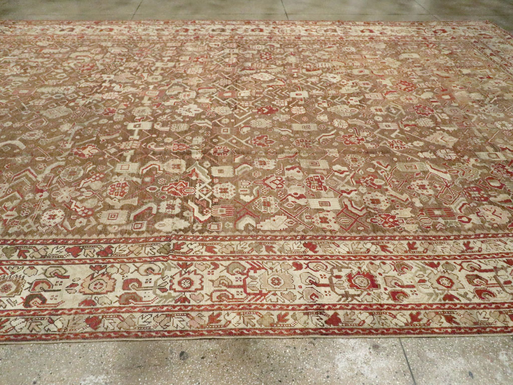 Antique Turkish Ghiordes Carpet, No.20553 - Staging