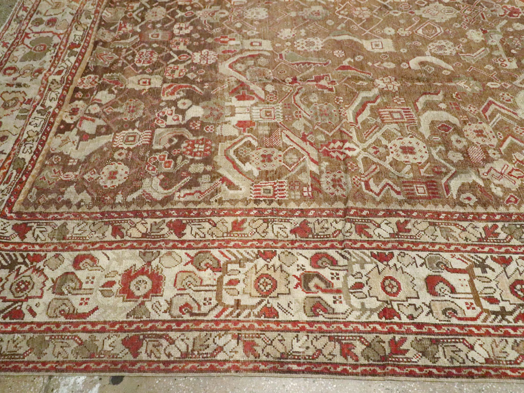 Antique Turkish Ghiordes Carpet, No.20553 - Staging