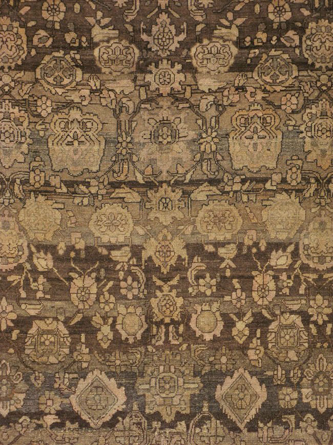 Antique Persian Malayer Carpet, No.20557 - Staging