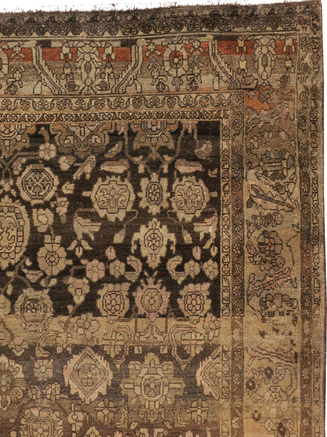 Antique Persian Malayer Carpet, No.20557 - Staging