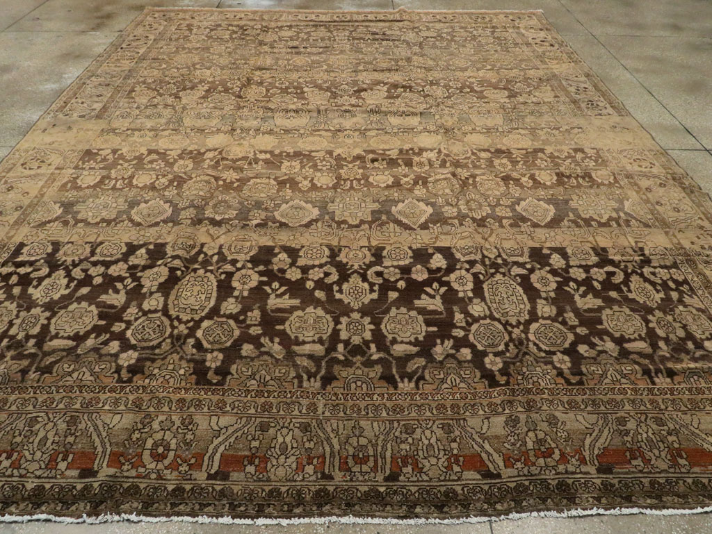 Antique Persian Malayer Carpet, No.20557 - Staging