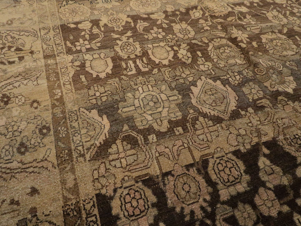 Antique Persian Malayer Carpet, No.20557 - Staging