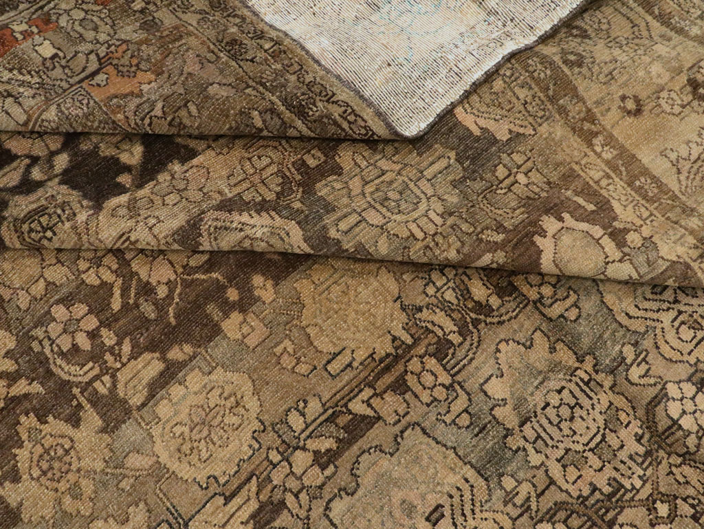 Antique Persian Malayer Carpet, No.20557 - Staging