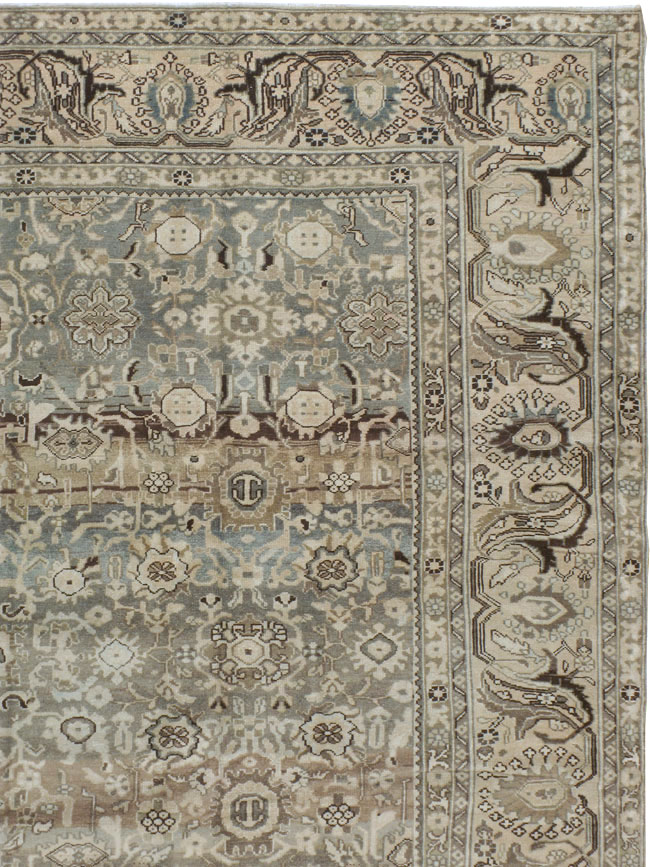 Vintage Persian Malayer Carpet, No.20560 - Staging