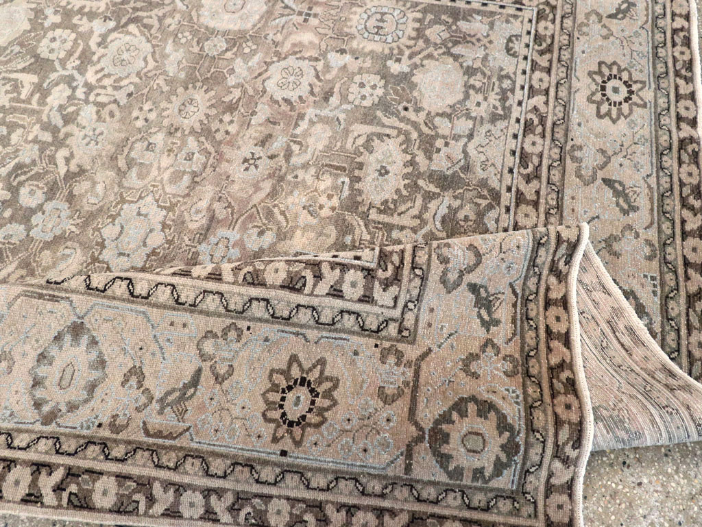 Vintage Persian Malayer Room Size Carpet, No.20565 - Staging