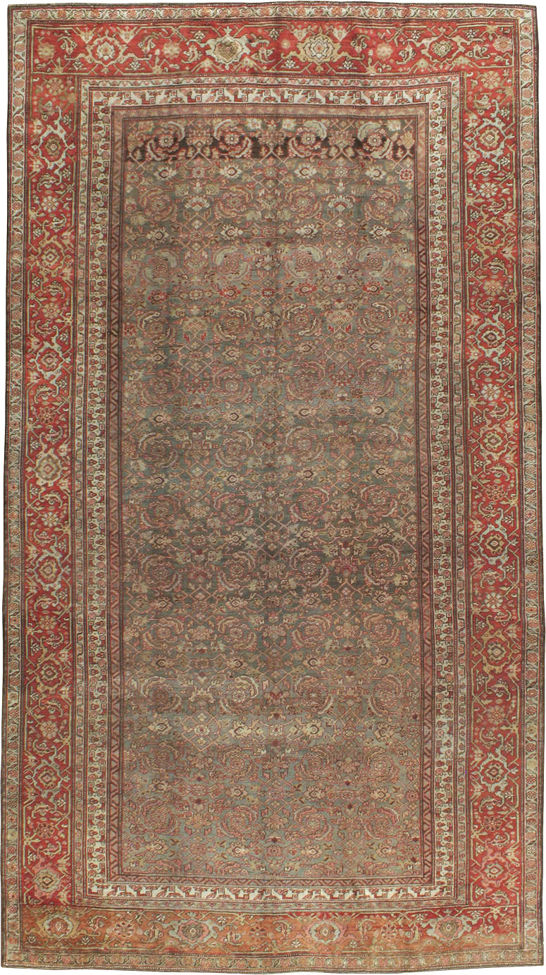 Antique Persian Bidjar Carpet, No.20590 - Staging