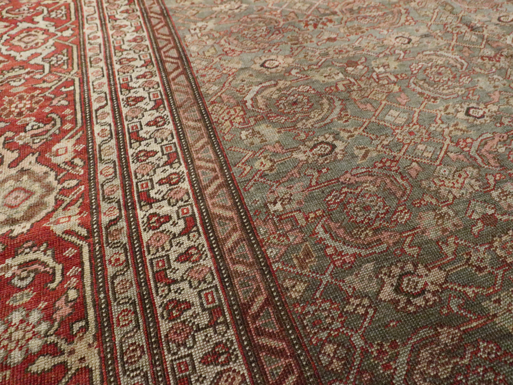 Antique Persian Bidjar Carpet, No.20590 - Staging