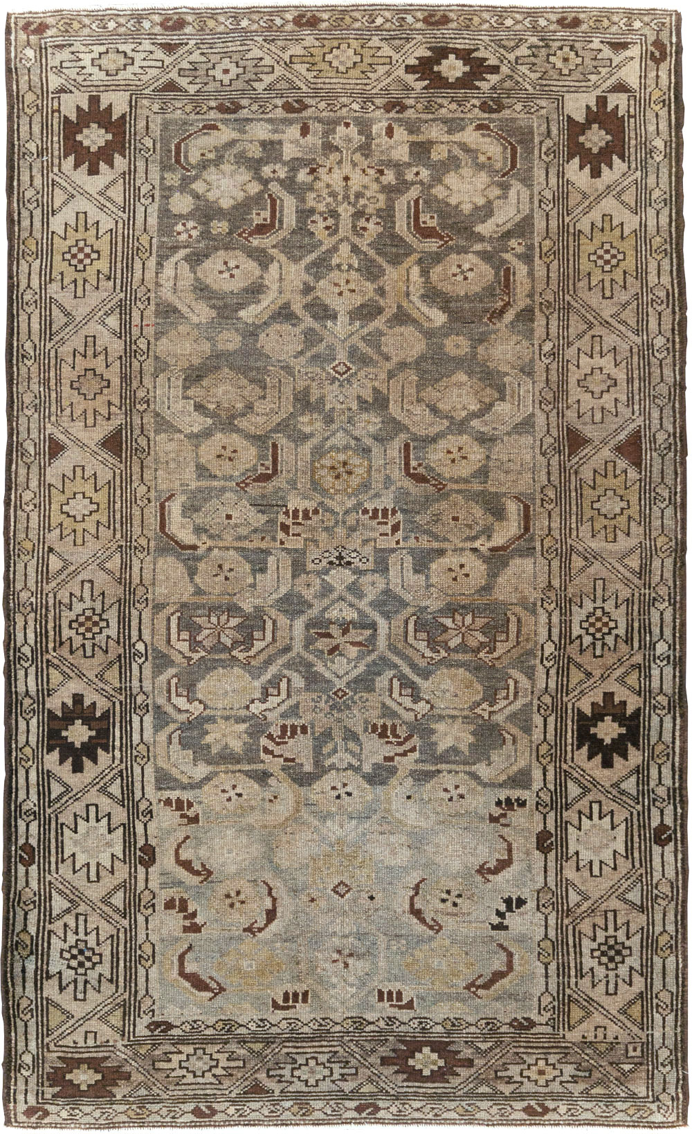Antique Persian Malayer Rug, No.20602 - Staging