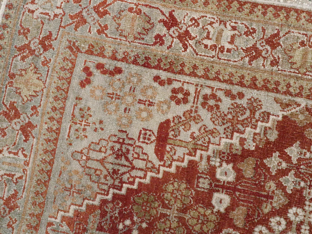 Vintage Persian Joshegan Rug, No.20605 - Staging