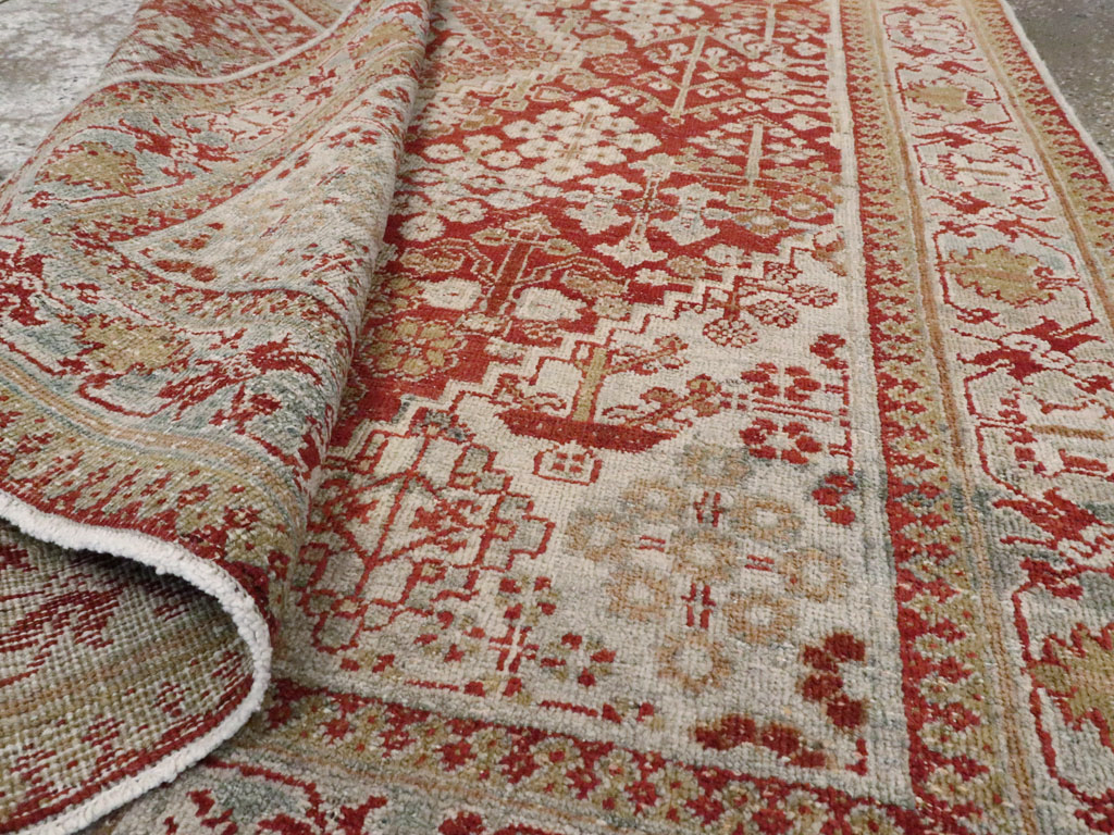 Vintage Persian Joshegan Rug, No.20605 - Staging