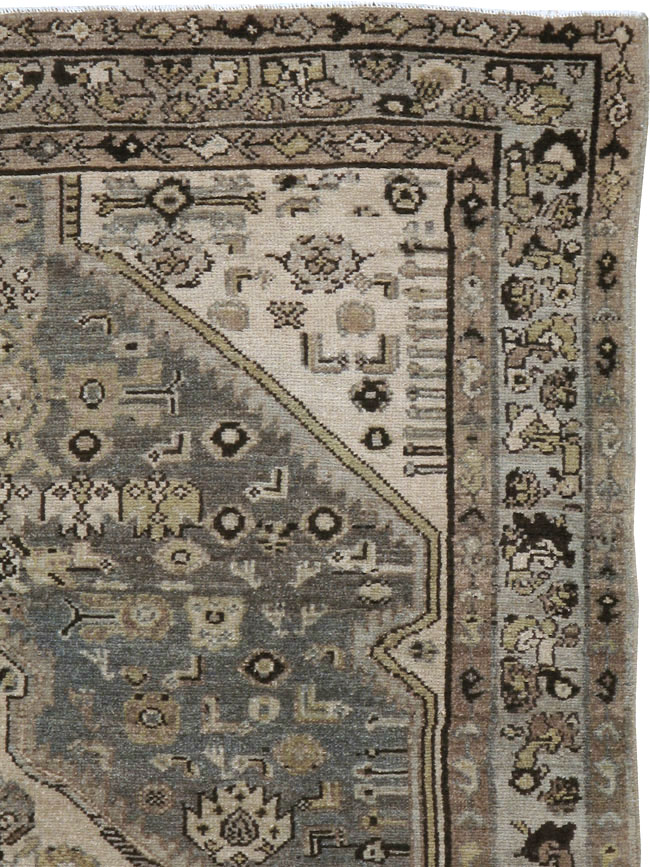Vintage Persian Malayer Rug, No.20615 - Staging