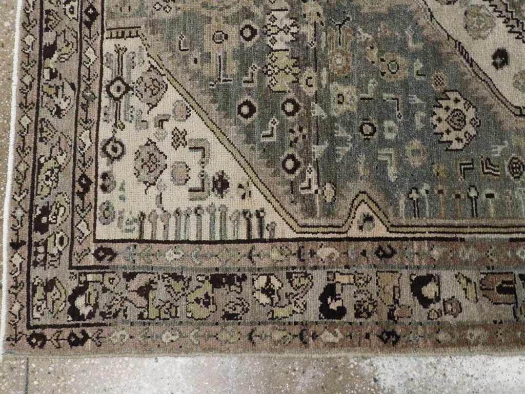 Vintage Persian Malayer Rug, No.20615 - Staging