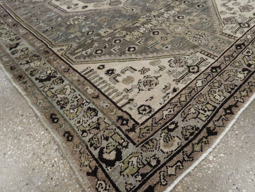 Vintage Persian Malayer Rug, No.20615 - Staging