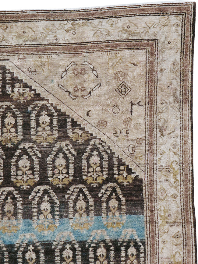 Vintage Persian Malayer Rug, No.20618 - Staging