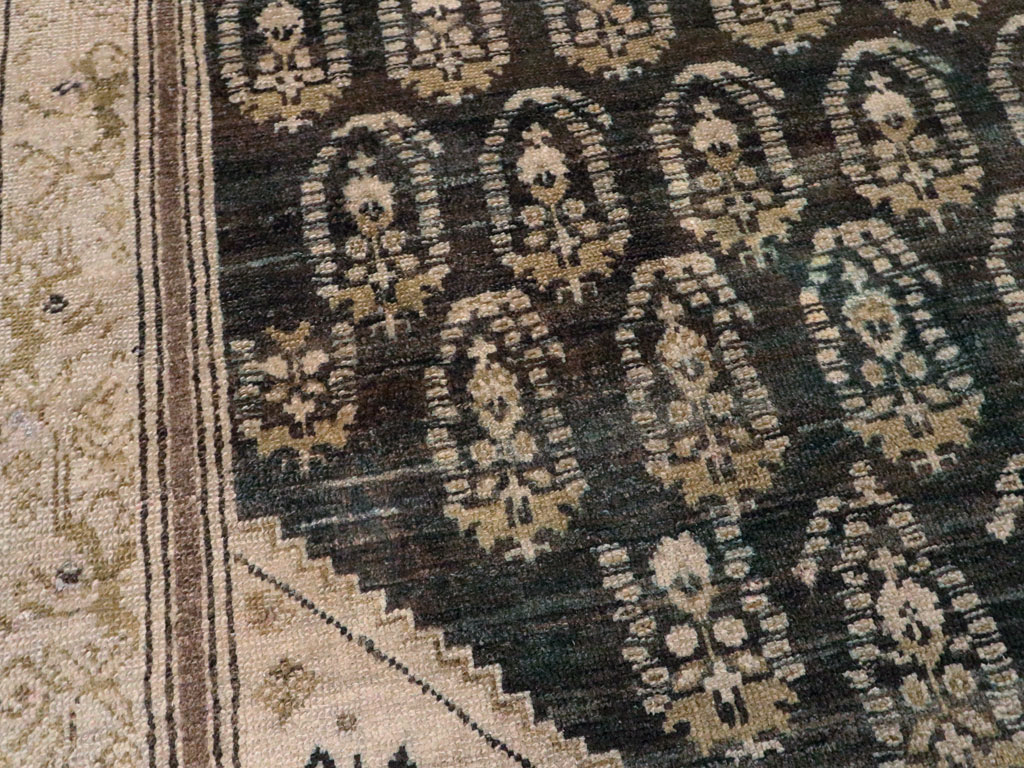 Vintage Persian Malayer Rug, No.20618 - Staging