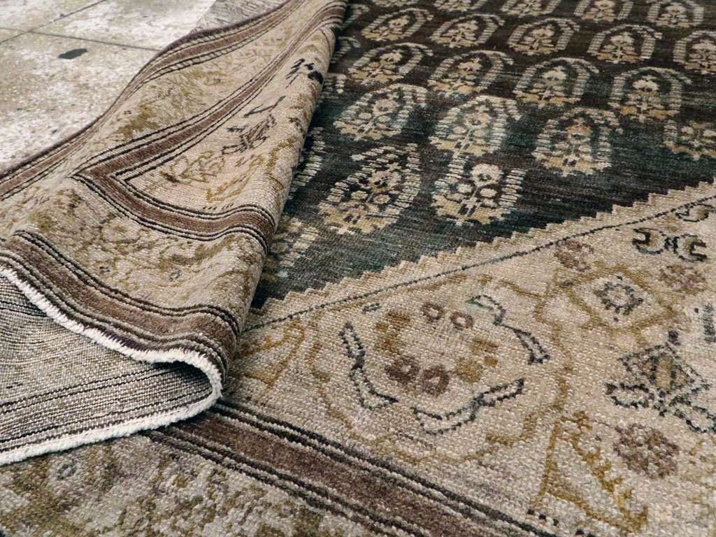 Vintage Persian Malayer Rug, No.20618 - Staging