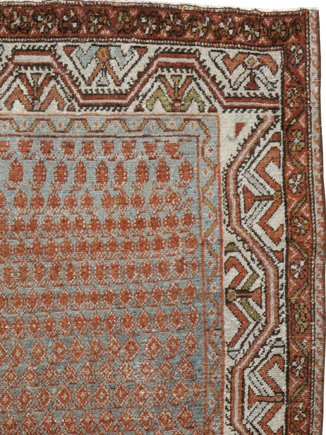 Vintage Persian Malayer Rug, No.20625 - Staging