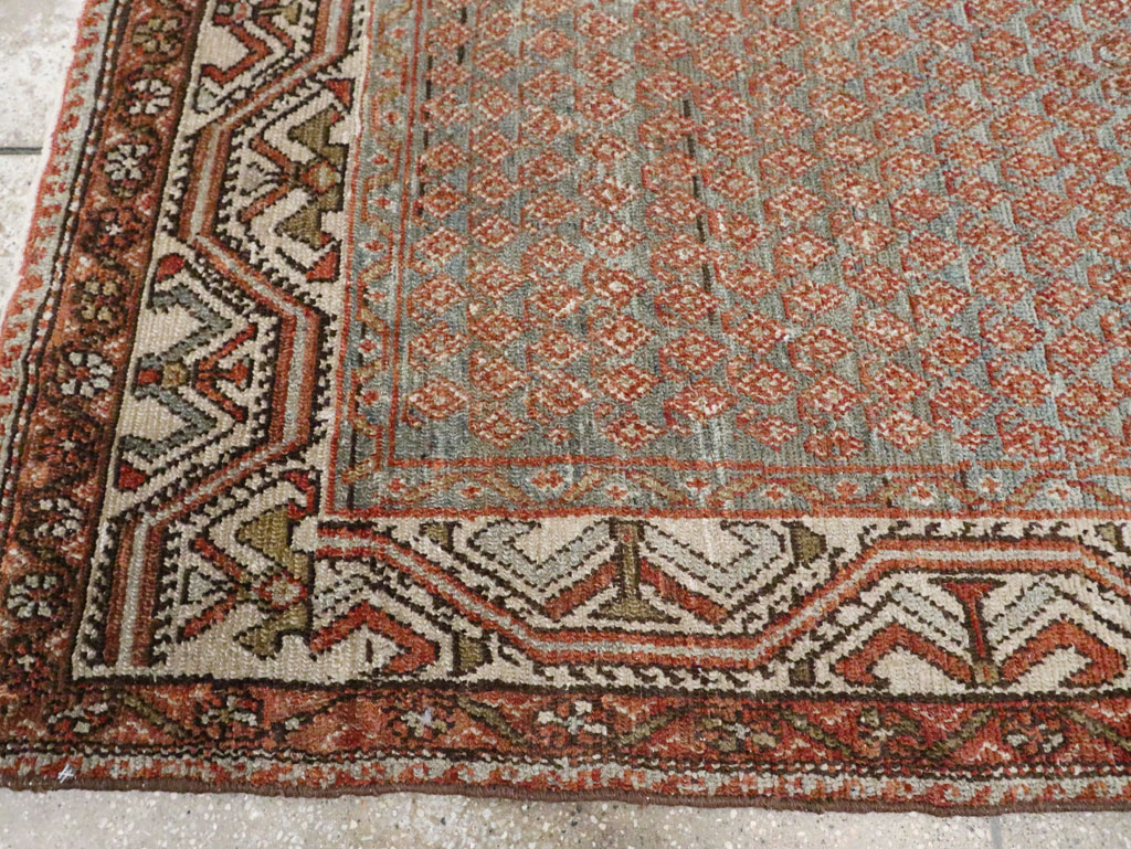 Vintage Persian Malayer Rug, No.20625 - Staging