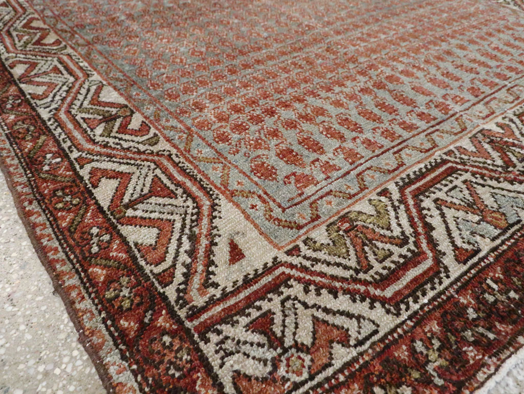 Vintage Persian Malayer Rug, No.20625 - Staging