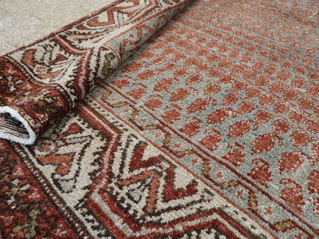 Vintage Persian Malayer Rug, No.20625 - Staging