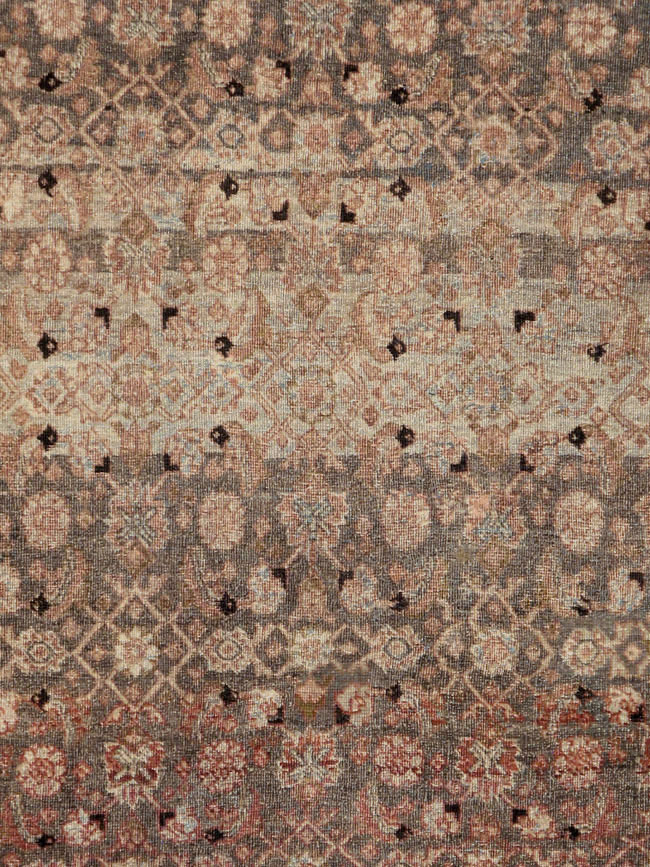 Antique Persian Tabriz Rug, No.20628 - Staging