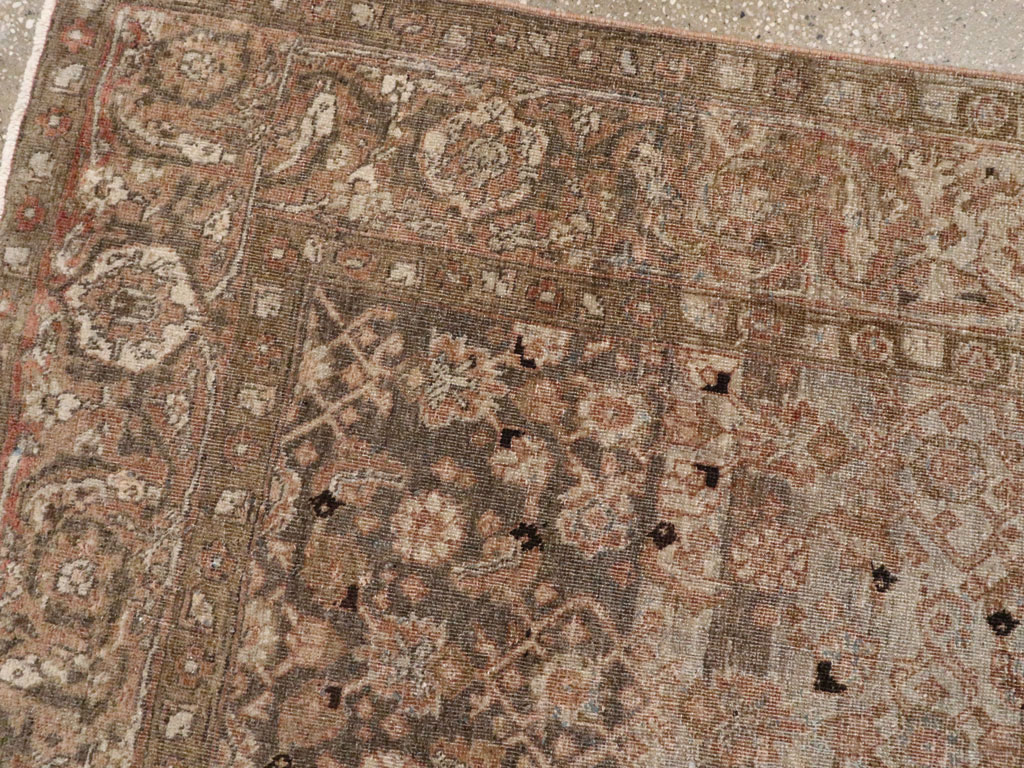 Antique Persian Tabriz Rug, No.20628 - Staging