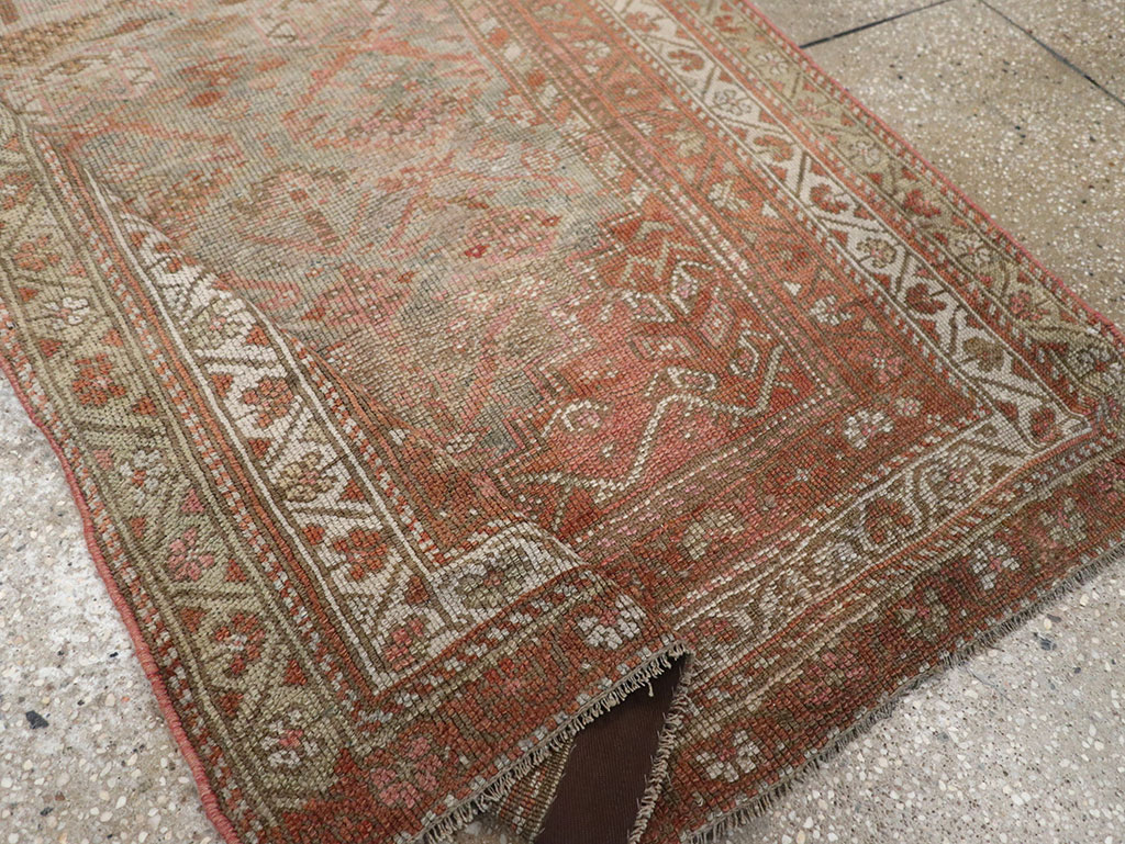 Vintage Persian Kurdish Rug, No.20629 - Staging