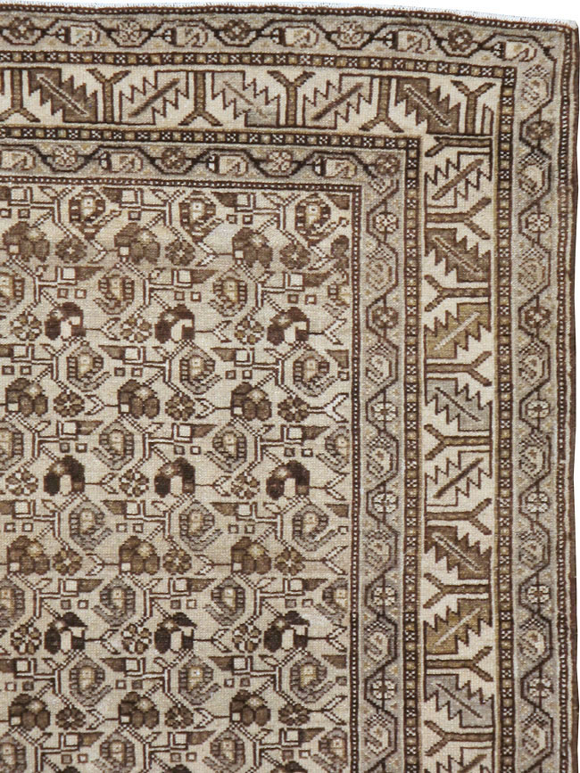 Antique Persian Malayer Rug, No.20634 - Staging