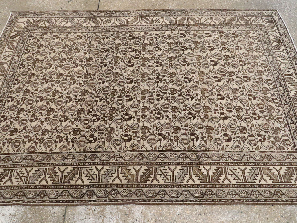 Antique Persian Malayer Rug, No.20634 - Staging
