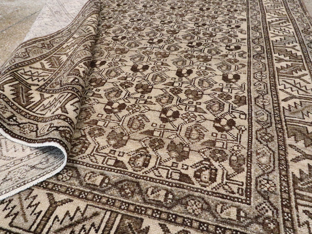 Antique Persian Malayer Rug, No.20634 - Staging