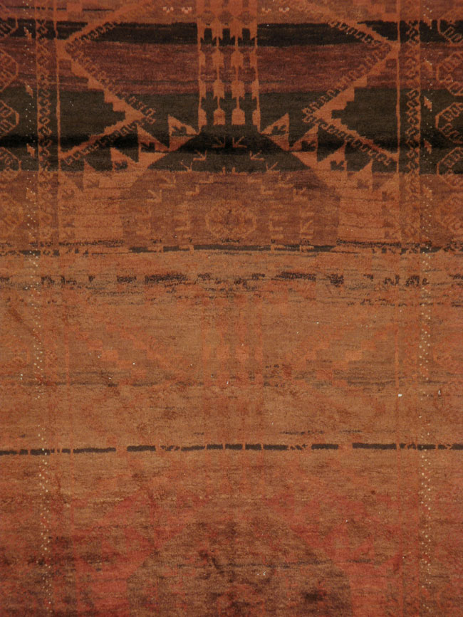 Vintage Persian Baluch Rug, No.20639 - Staging
