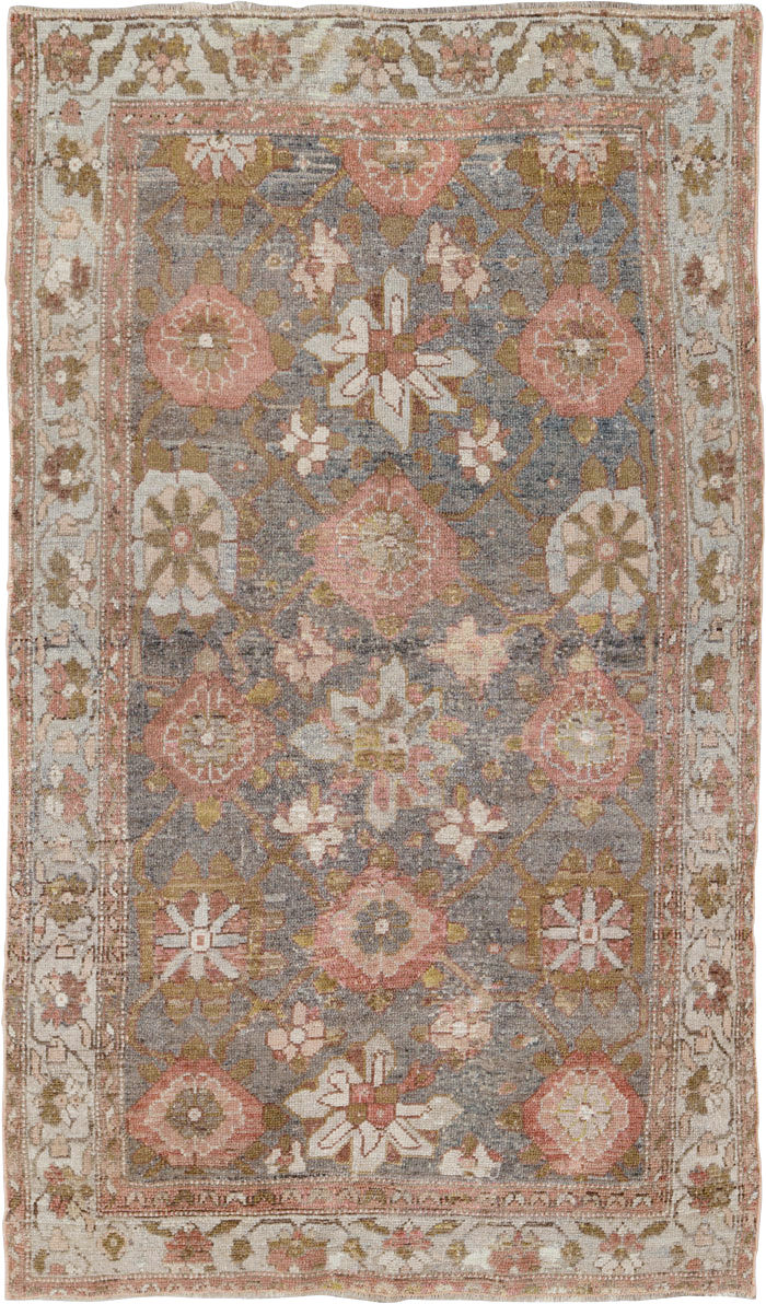 Antique Persian Kurdish Rug, No.20642 - Staging