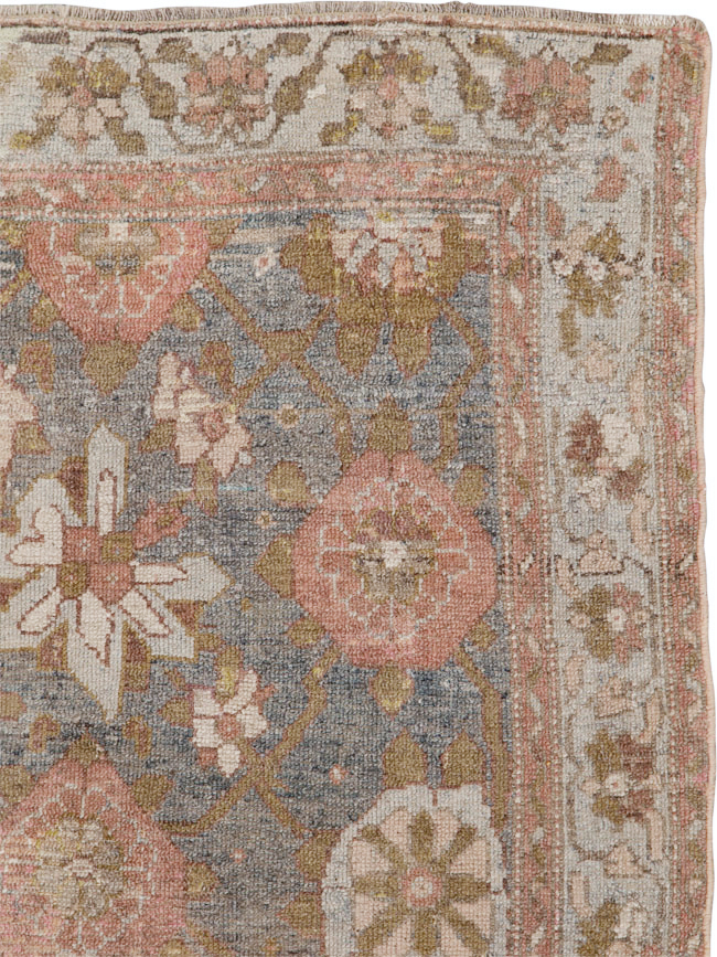 Antique Persian Kurdish Rug, No.20642 - Staging