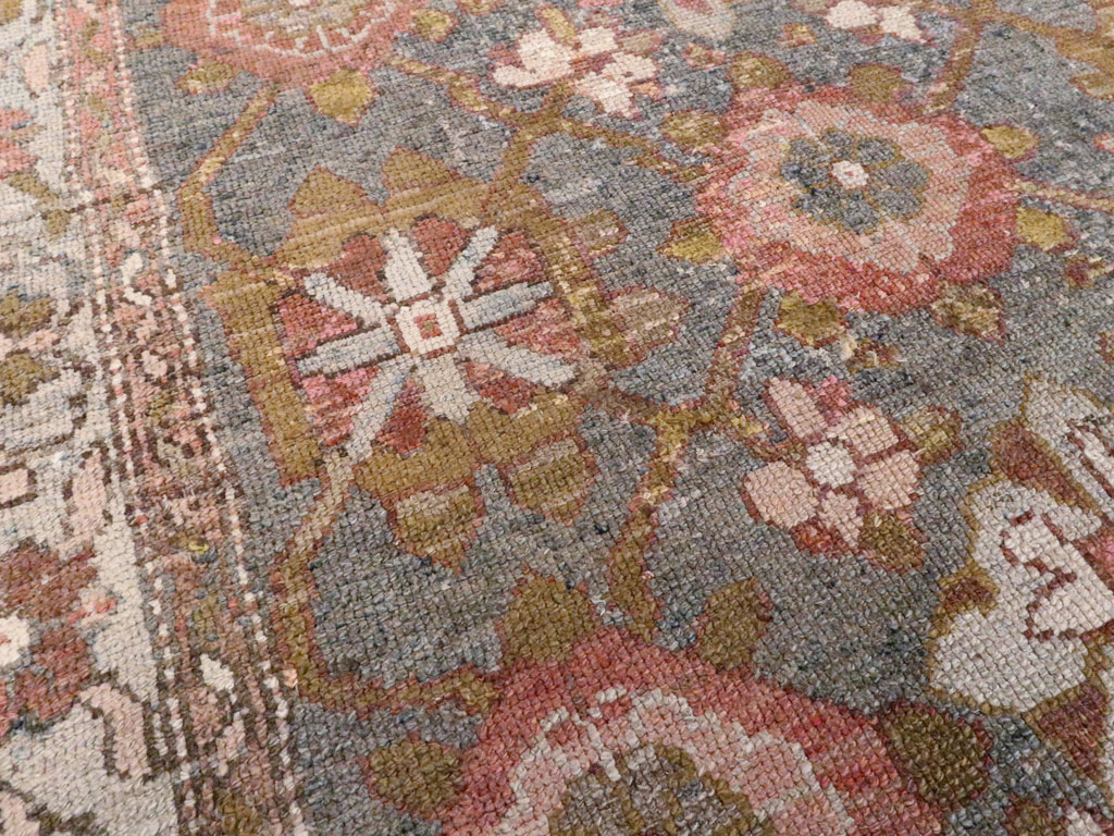 Antique Persian Kurdish Rug, No.20642 - Staging