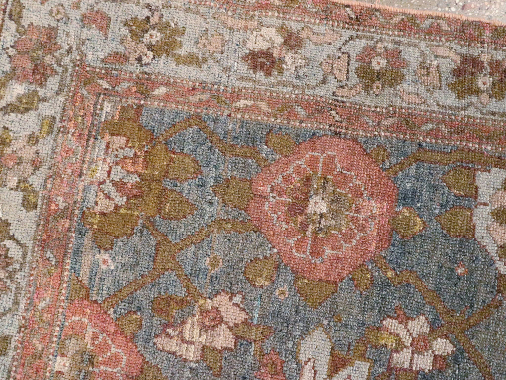 Antique Persian Kurdish Rug, No.20642 - Staging