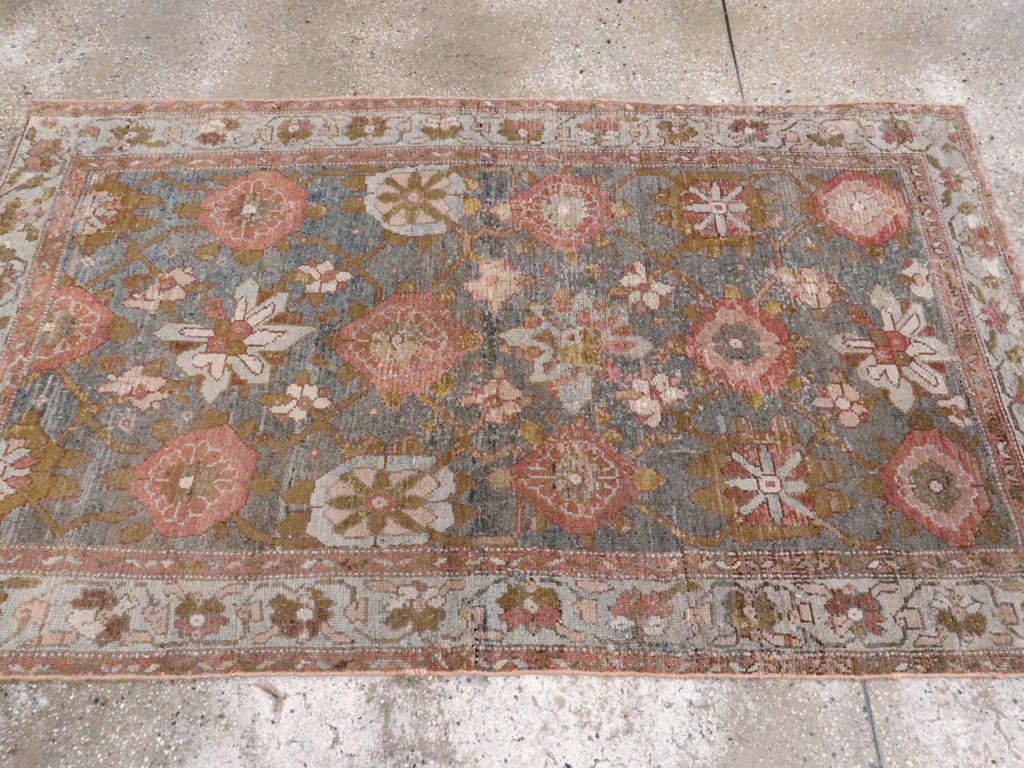Antique Persian Kurdish Rug, No.20642 - Staging