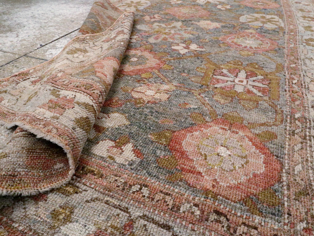 Antique Persian Kurdish Rug, No.20642 - Staging