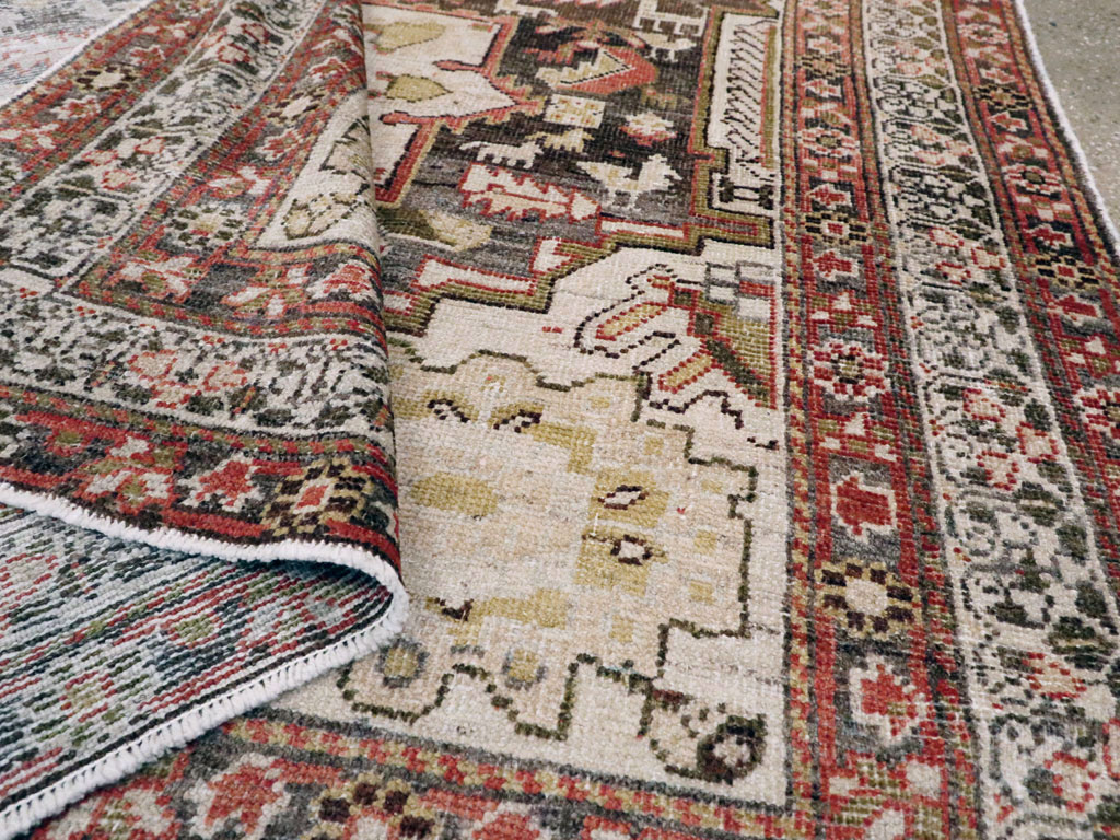 Vintage Persian Shiraz Rug, No.20644 - Staging