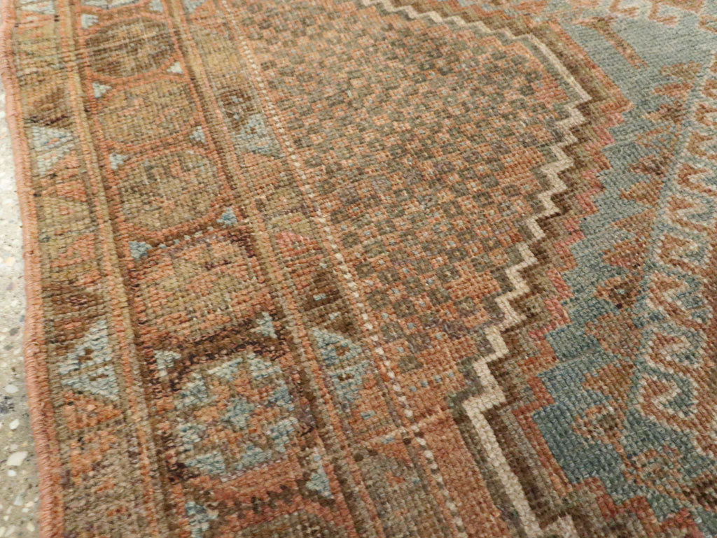 Vintage Persian Afshar Rug, No.20651 - Staging