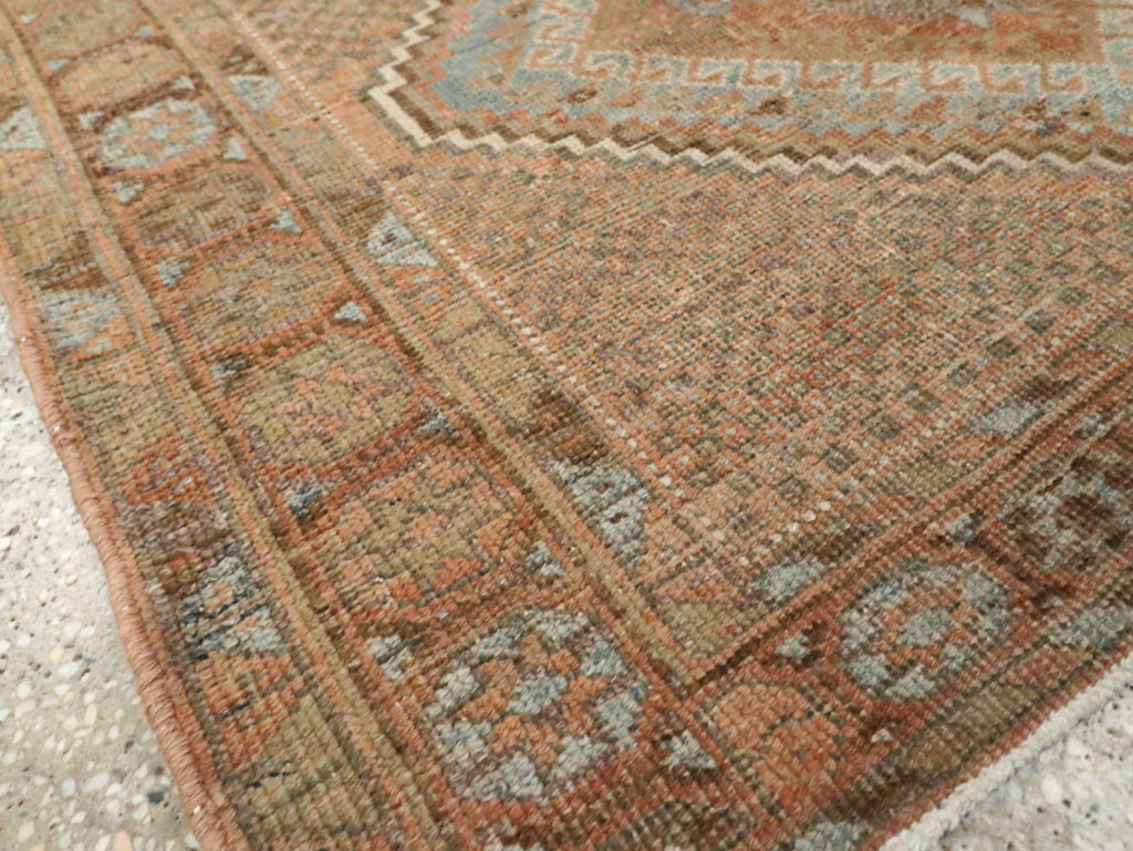 Vintage Persian Afshar Rug, No.20651 - Staging