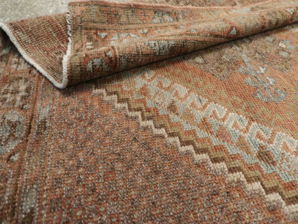 Vintage Persian Afshar Rug, No.20651 - Staging