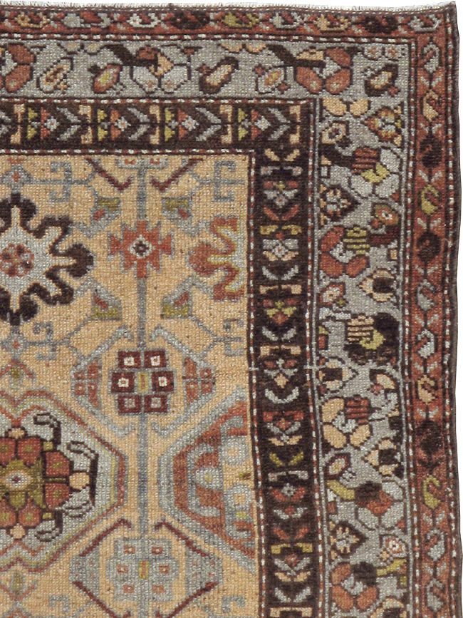 Vintage Persian Malayer Rug, No.20652 - Staging