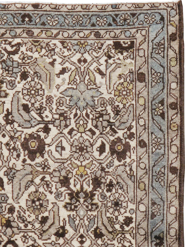 Vintage Persian Malayer Rug, No.20653 - Staging
