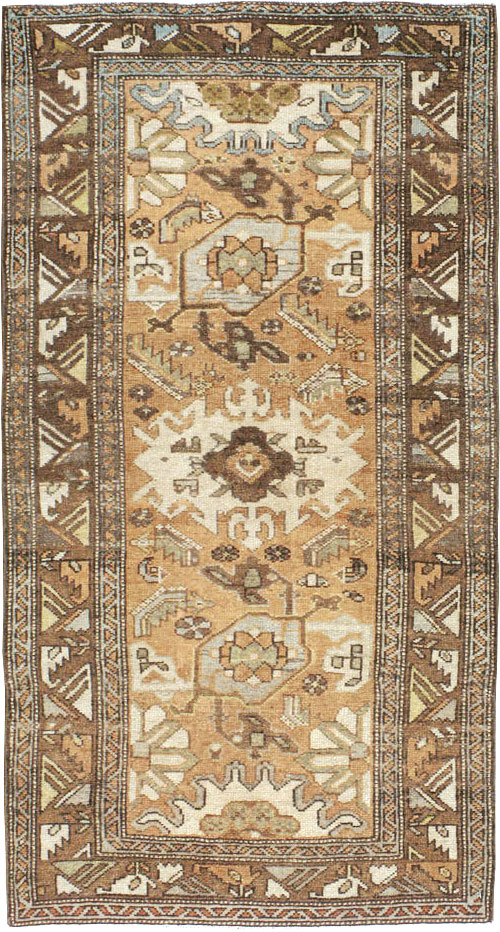 Vintage Persian Malayer Rug, No.20658 - Staging