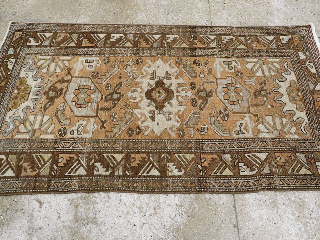 Vintage Persian Malayer Rug, No.20658 - Staging