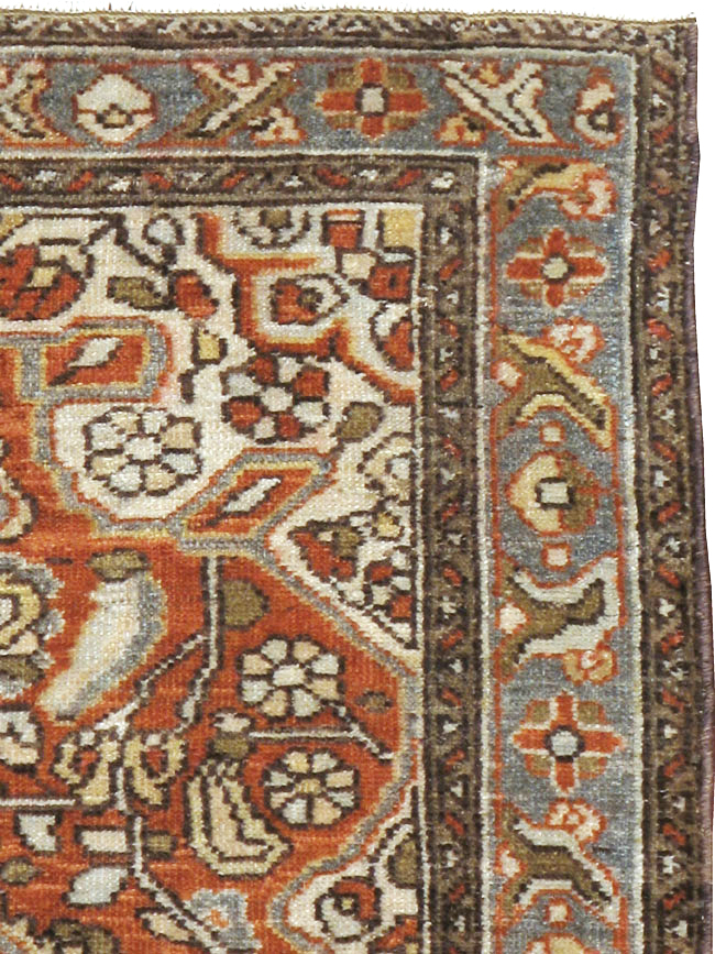 Vintage Persian Malayer Rug, No.20660 - Staging