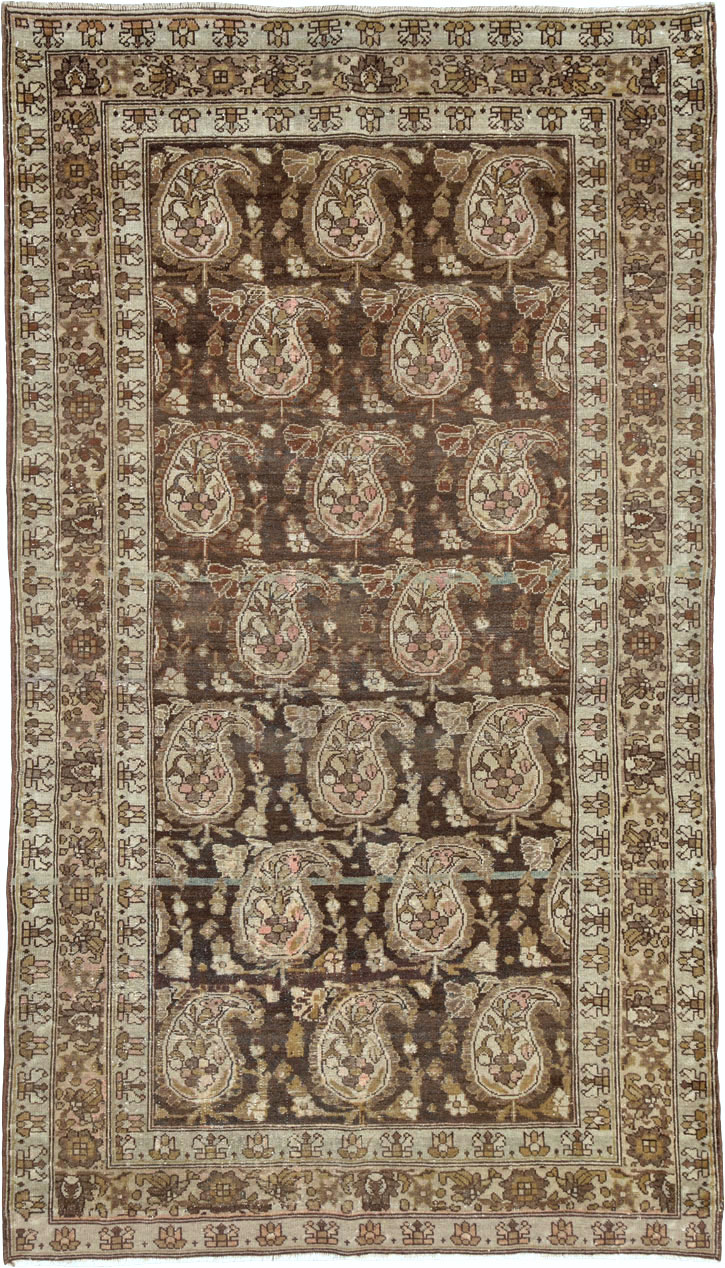 Antique Persian Malayer Rug, No.20664 - Staging